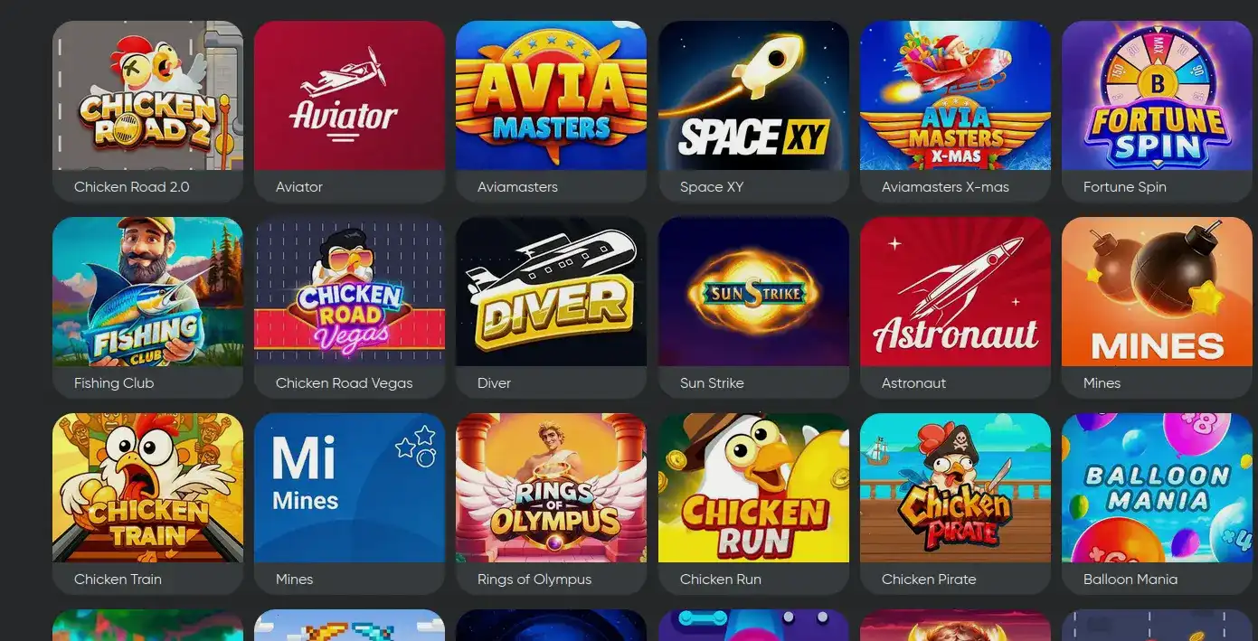 Интерфейс Kent casino, слоты и бонусы
